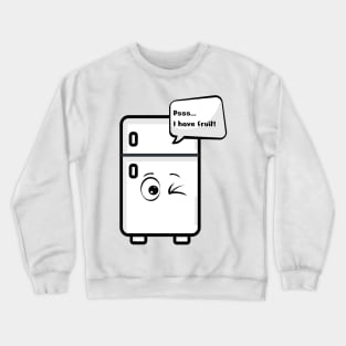 Fruit Tempting Fridge Crewneck Sweatshirt